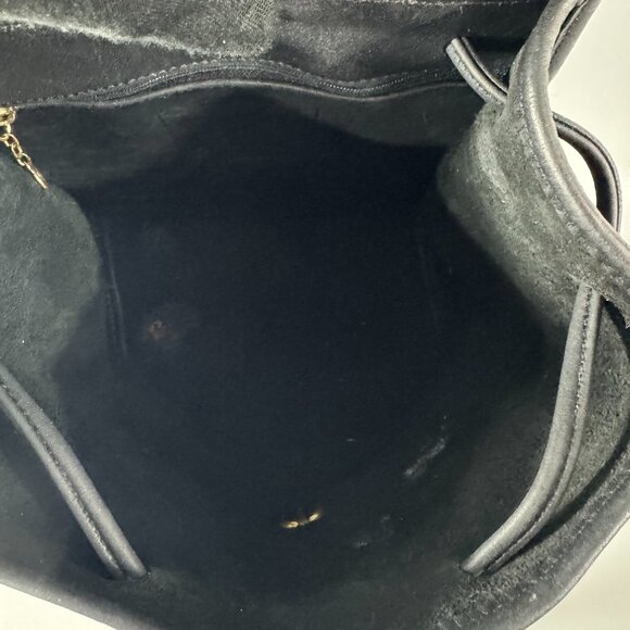 Vintage Coach 9791 Drawstring Leather Daypack Backpack - Picture 10 of 15